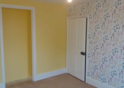 Introducing a splash of colour and wallpaper